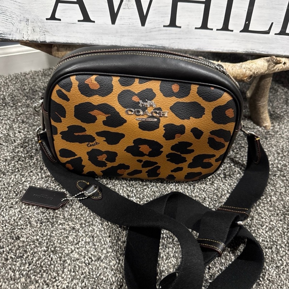 Coach Animal Print Crossbody Bag